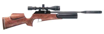 Theoben Rapid MK2 Air Rifle inc. Vortex Silencer - Walnut Stock
