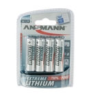 Ansmann 4 x Mignon AA Size  - Extremme Lithium Non Rechargable Batteries