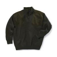 Beretta Wind Barrier Half-Zip Sweater - Loden Green
