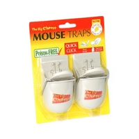 Big Cheese Quick Click RTU Mouse Trap (2 Pack)