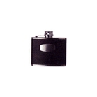 Bisley 4oz Black Hip Flask