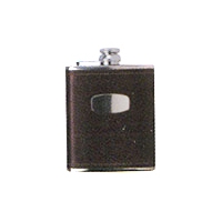 Bisley 6oz Brown Hip Flask