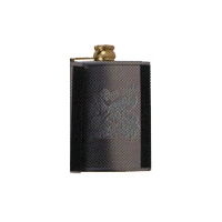 Bisley 6oz Etched Pheasant Stainless Hip Flask