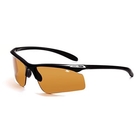Bolle Warrant Sunglasses - Black (Frame), Dark Cinnamon + Polarized TNS Smoke (2 Lenses)
