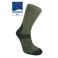 Bridgedale Mens Endurance Trekker Midweight Sock - Green