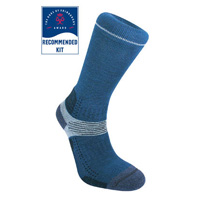 Bridgedale Womens Endurance Trekker Midweight Sock - Blue/Sky