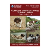 Buccleuch Gundogs Complete Springer Spaniel Training Series Boxed Set DVD