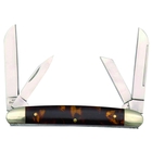 Buffalo River 4 Blade Stockman Knife - Wooden Presentation Case