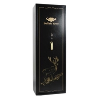 Buffalo River Q4122 Silver Series Gun Safe - 10 Gun - Black