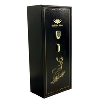Buffalo River Q9330 LCD Gold Series Gun Safe - 22 Gun - Black