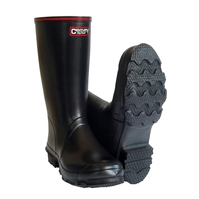 Century Dip-Tech 3/4 Knee Length Agricultural Wellingtons - Black