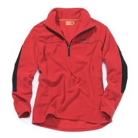 Craghoppers Mens Bear Originals Microfleece Half Zip - Bear Red