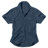 Craghoppers Mens Kiwi Short-Sleeved Shirt - Dark Indigo