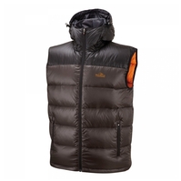 Craghoppers Mens Bear Arctic Down Gilet - Black Pepper/Black