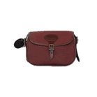 Deben Canvas Cartridge Bag with Leather Trim