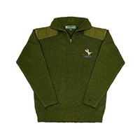 Deben High Neck Pullover - Duck Motif