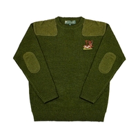 Deben Regular Round Neck Pullover - Deer Motif