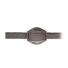 Deben Replacement Black Leather Ferret Collar