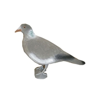 East Anglian Flocked Pigeon with Legs - Head Up