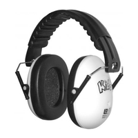 Edz Kidz Ear Defenders - White