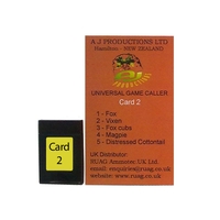 Game Magnet Sound Card 2 (Fox, Vixen, Cubs, Magpie, Rabbit) for Universal Game Caller