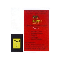 Game Magnet Sound Card 3 (Crow, Magpie, Crow and Jackdaw, Wood Pigeon) for Universal Game Caller
