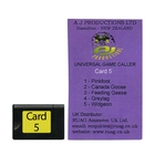Game Magnet Sound Card 5 (Pinkfoot, Canada, Greylag, Widgeon and Feeding Geese) for Universal Game Caller