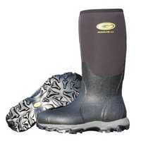 Grubs Snowline 8.5 Wellington Boots - Black/Charcoal