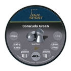 H&N Baracuda Green .177 Pellets x 200