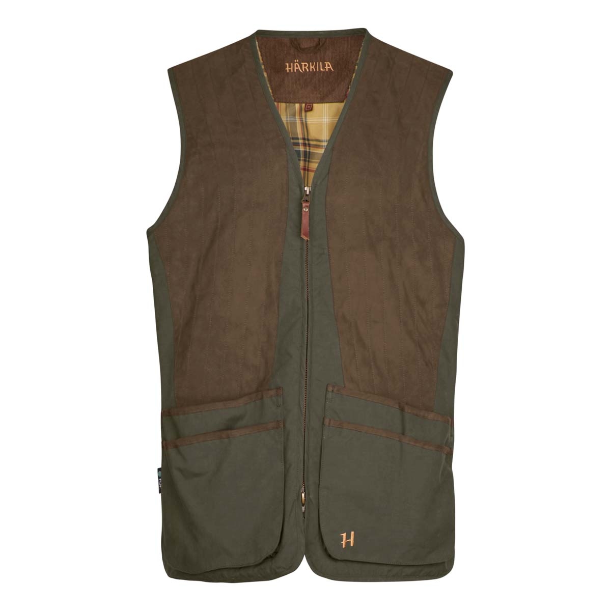 Harkila Rannoch HSP Shooting Waistcoat Willow Green Uttings Co Uk