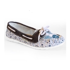 Hey Dude Positano Ladies Patterned Canvas Shoe