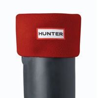 Hunter Fleece Welly Sock (Children) - Red