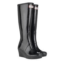 Hunter Melrose Tall Wellington Boots - Black