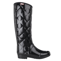 Hunter Regent Savoy Wellington Boots - Black