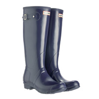 Hunter Original Neoprene Wellington Boots - Navy
