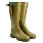Le Chameau Vierzonord XL (Progressive Calf) Mens Wellington Boots with FREE Boot Bag