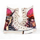 Libao HP Hand Painted High-Upper Baseball Boots