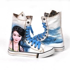 Libao HP Hand Painted High-Upper Baseball Boots