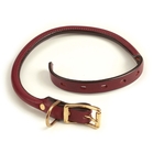 Mendota Rolled Leather Collar