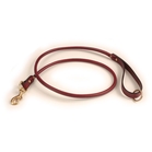 Mendota Rolled Leather Snap Lead