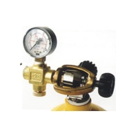 Midland Diving Equipment 'A' clamp, gauge and bleed for Rapid7/Super 10