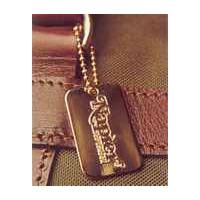 Napier Brass Name Tag