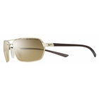 Nike Vantage 100 Men's Sunglasses - Golden Hops/Brown Max Polarised Lens inc. Case
