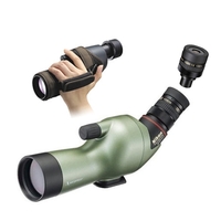 Nikon Fieldscope ED50 Angled Spotting Scope, 13-40x MKII Eyepiece & Hand Hold Case - Green
