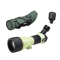 Nikon Fieldscope ED82 Angled Spotting Scope with 25-75x MKII Eyepiece and Stay-On Case
