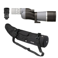 Opticron IS 60 ED WP Straight Spotting Scope Bundle with IS 16-48x HR2 Eyepiece and Waterproof Case