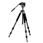 Opticron Traveller Carbon Fibre Pro Tripod and Manfrotto 701HDV 2-Way Panhead Wt:2142g