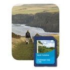 Satmap English Counties North Yorkshire 1:50k Landranger Digital Ordnance Survey Maps