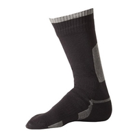 SealSkinz Thin Mid Length Sock - Black