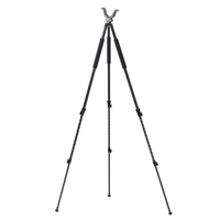 Seeland 3 Legged Shooting Stick - Lux - Black
